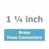 Brass Hose Connectors 1 1/4 inch